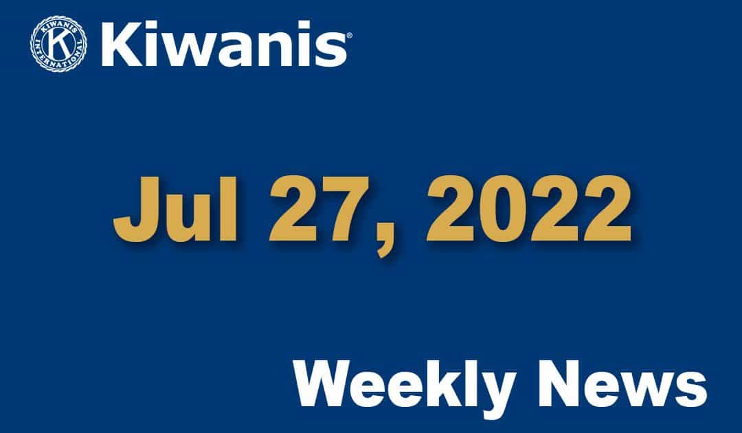 Weekly News – Jul 27, 2022