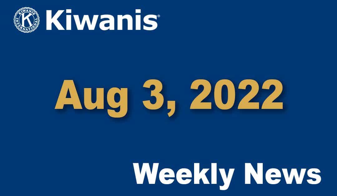 Weekly News – Aug 3, 2022