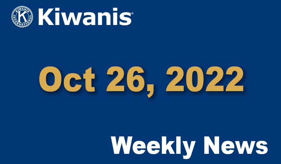 Weekly News – Oct 26, 2022
