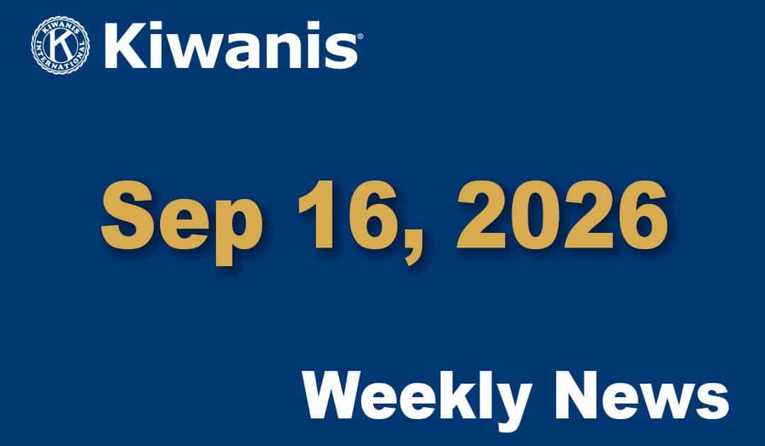 Weekly News – Sep 16, 2026