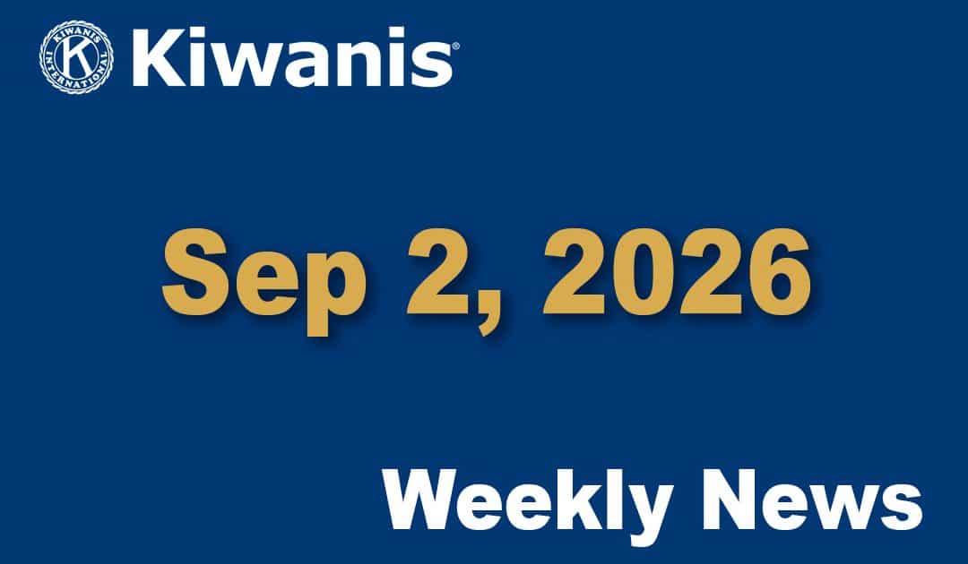 Weekly News – Sep 2, 2026